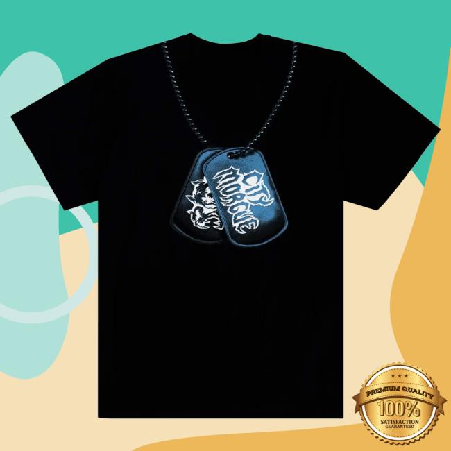 Official City Morgue Merch Store City Morgue Dogtag Attractive Shirt Black