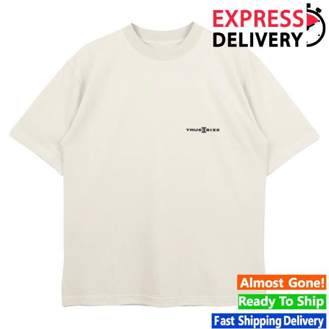 Official Yankeekicks True 2 Size Essential Hot Shirt White Black
