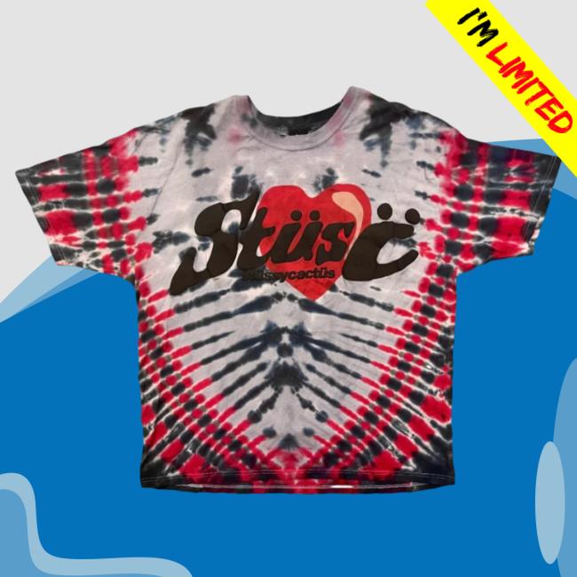 CPFM x Stussy 1/1 Tie Dye Hot Shirt