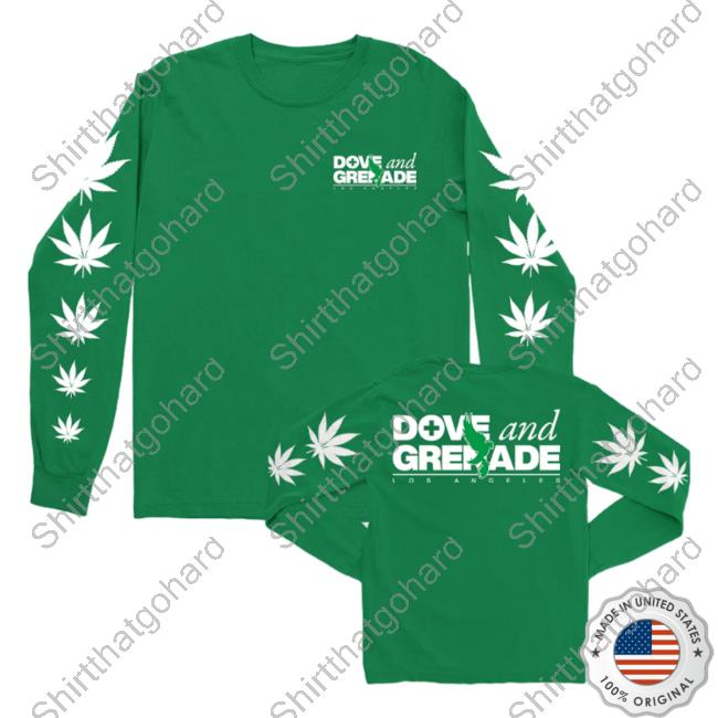 Hollywood Undead Merch Dove & Grenade Logo Long Sleeve