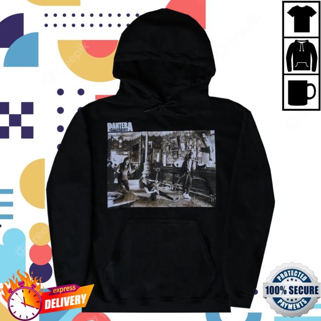 Official Pantera Merch Store Shop Pantera CFH ALBUM COVER Crewneck Sweatshirt