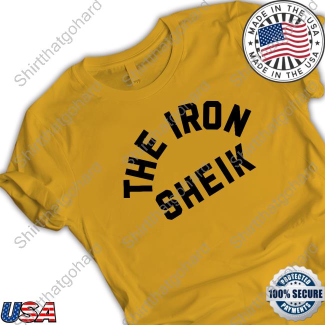 Official The Iron Sheik Tee Shirt