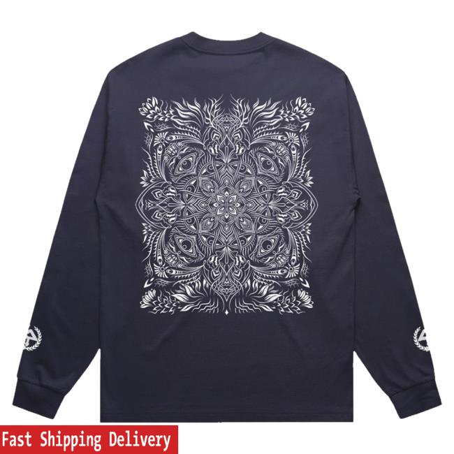 Official Of The Trees Merch Store Pre Sale - Of The Trees LS T Shirt - Blue Navy Of The Trees Clothing Shop OfTheTrees