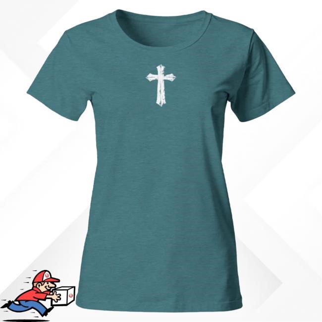 Official Valuetainment Merch Women's Faith Over Fear Teal Short Sleeve Tees