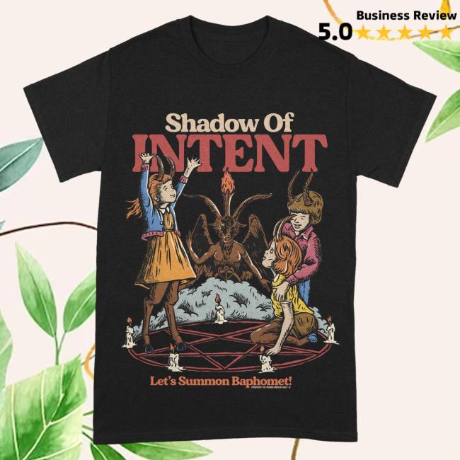 Official Shadow Of Intent Rising Merch Shadow Of Intent - Let's Summon Baphomet New Shirt Risingmerch
