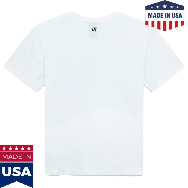 Official Lando Norris Shop Lando Licence Fitted Top Shirt - White LandoNorris