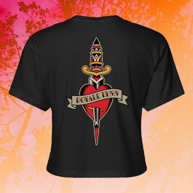 Royale Lynn Battle Ground Crop New Shirt (Black) Royale Lynn Official Merch