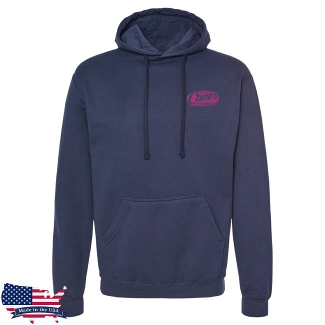 Official Canes Merch Store Raising Cane's Gear Cool Cane Hooded Sweatshirt Canes Apparel Clothing Shop