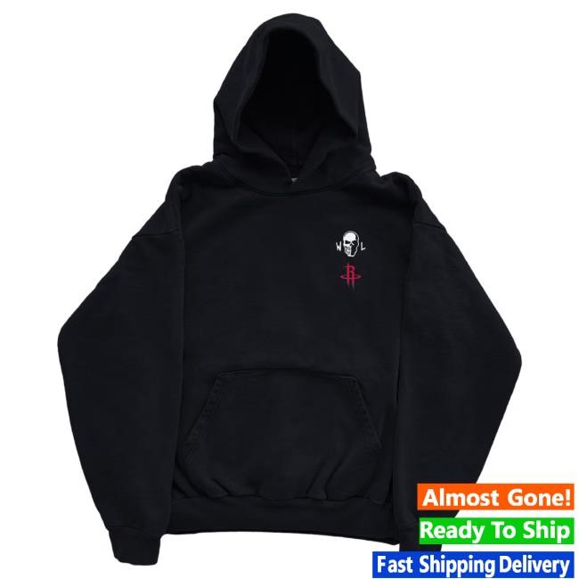 Rockets Launch Site Attractive Hoodie - Black | Warren Lotas Official NBA