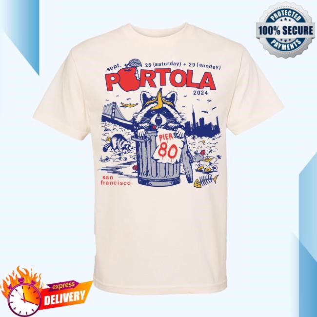 Warehouse Raccoon Lineup Short Sleeve Tee – Portola Music Festival Merch