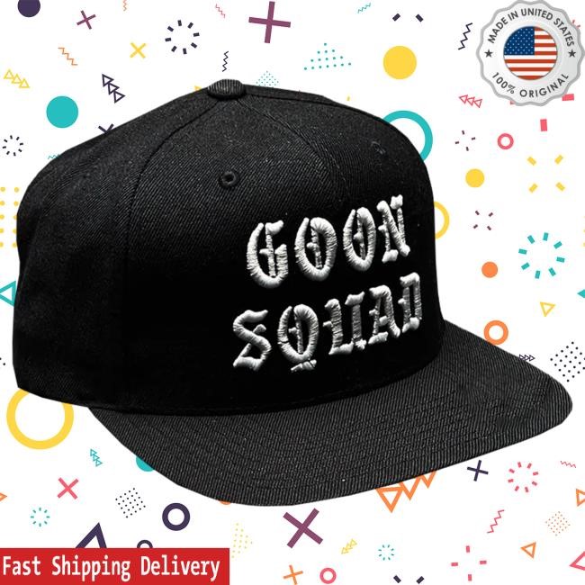 Official Deftones Shop goon squad puff embroidered Hat Official Deftones Shop goon squad puff embroidered Cap