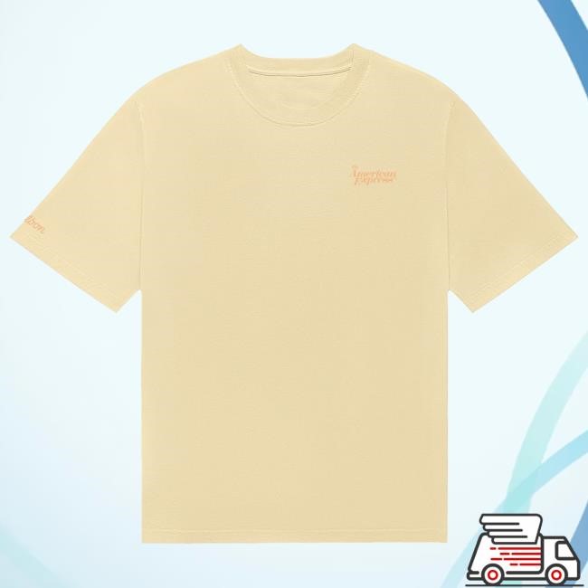 White The American Express Bermuda Poster Tee Malbon Golf