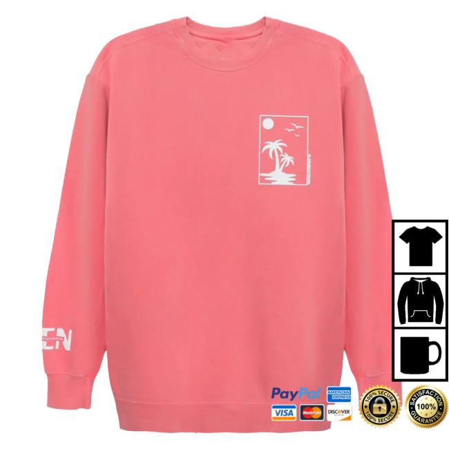 Official Not Enough Nelsons Merch Shop Nen Fam Lahaina Strong Crewneck Sweatshirt Pink