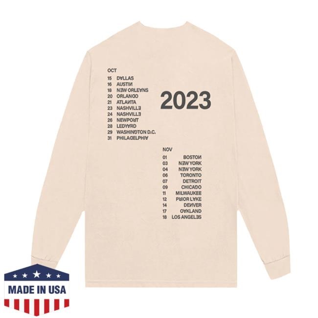 Official Only Love Tour 2023 Long Sleeve Tshirt Kesha Store Shop Merch Only Love Tour 2023 Long Sleeve Tees