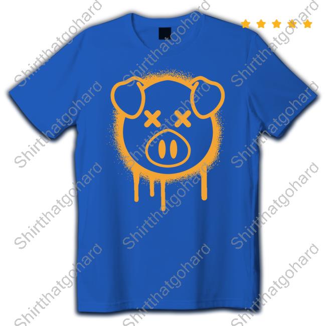 Spray Paint Pig Tee