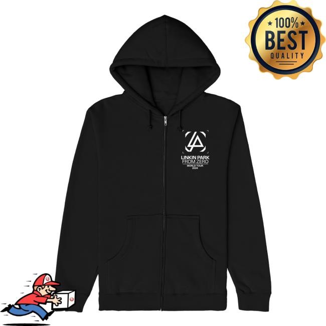 From Zero Black Tour Zip Up – Linkin Park Store