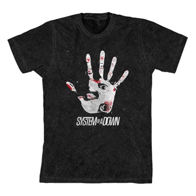 Official System Of A Down Hand Eye Shirt