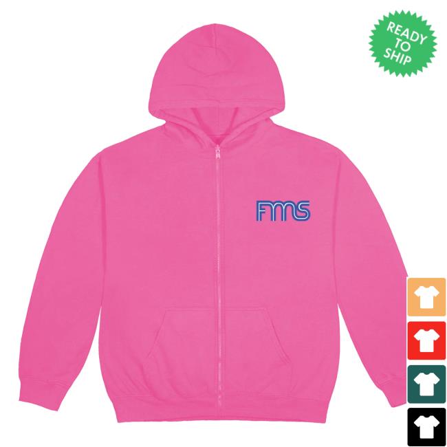 Official Flo Milli Merch Store FloMilli FMS ZIP Popover Hoodie Flo Milli Apparel Clothing Shop