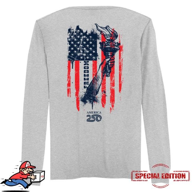 Premium Freedom & Liberty Men's Long Sleeve America250 Archive Fit