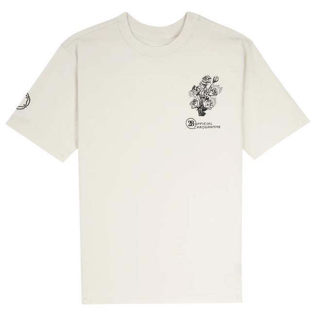 Ecru Flower New Shirt