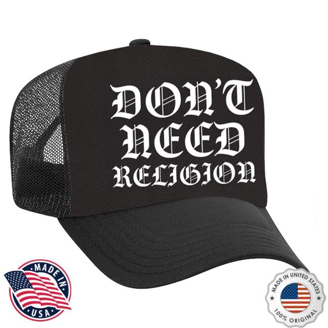 Motörhead x Blackcraft Don't Need Religion Hat