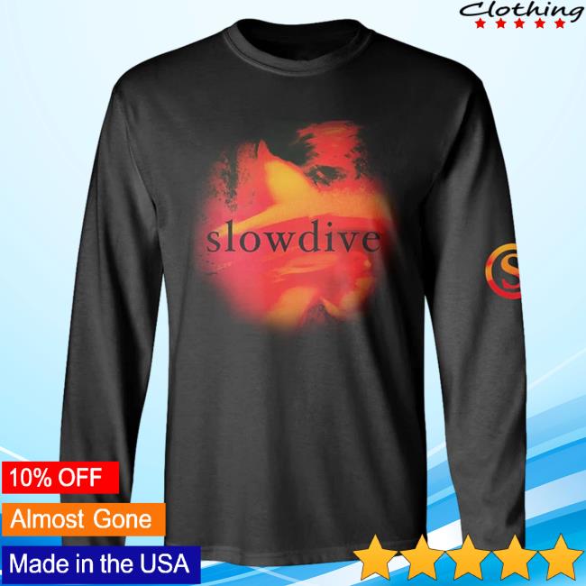 Official Slowdive Merch Limited Edition Just For A Day Long Sleeve T-Shirts