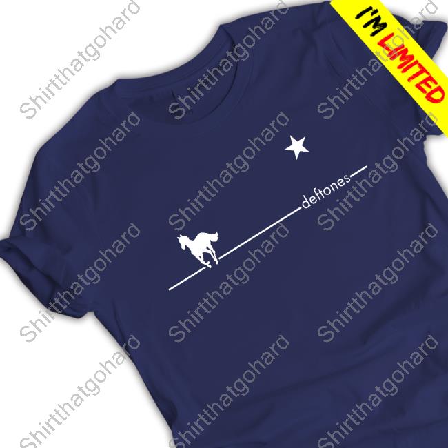 White Pony Navy Tee Shirt