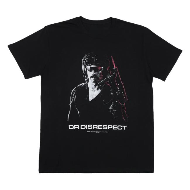 Dr Disrespect Champions Club GG Eclipse Tee Shirt