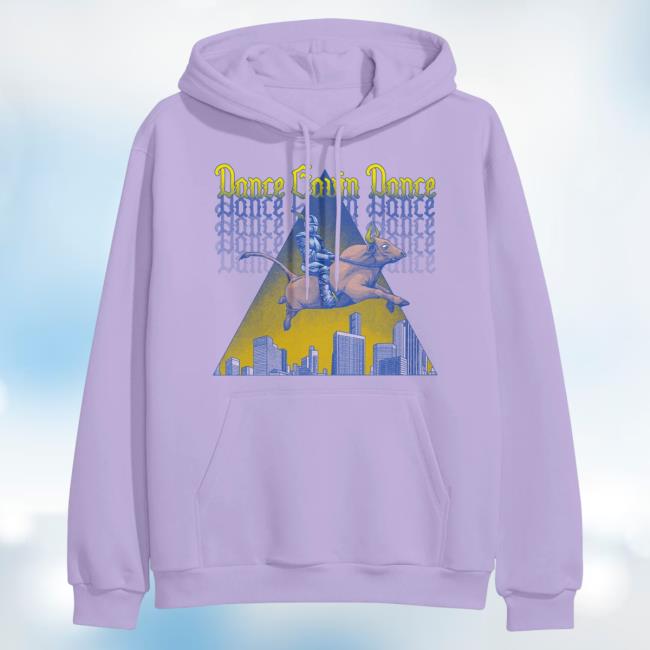 Official Dance Gavin Dance Band Merch Downtown Battle Mountain 2 (Alternate Reality) Lavender Pullover Hoodie DanceGavinDance