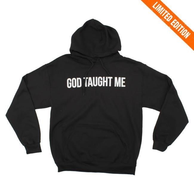 Official Zauntee ‘God Taught Me’ Top Shirt (Black)