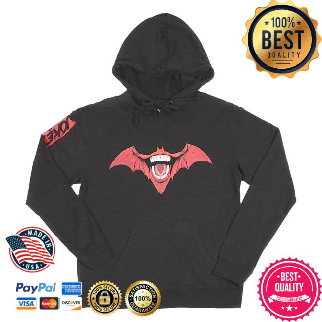 Heroes And Villains Clothing Store Merch Batman & Joker Joke's On You Charcoal Hoodies HeroesandVillains