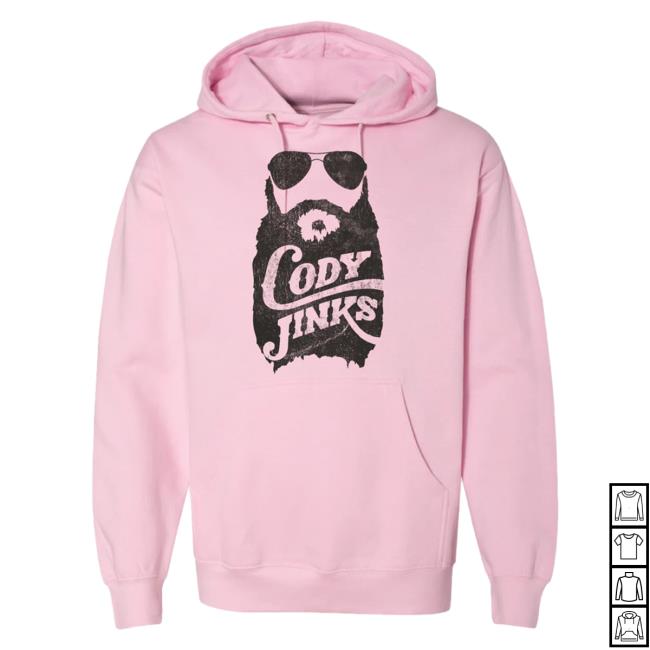 Official Cody Jinks Merch Store Cody Jinks Cj Beard Silhouette Pullover Hoodie Cody Jinks Apparel Clothing Shop CodyJinks