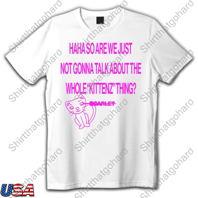 Doja Cat Merch Haha So Are We Just Not Gonna Talk About The Whole Kittenz Thing Long Sleeved T Shirt