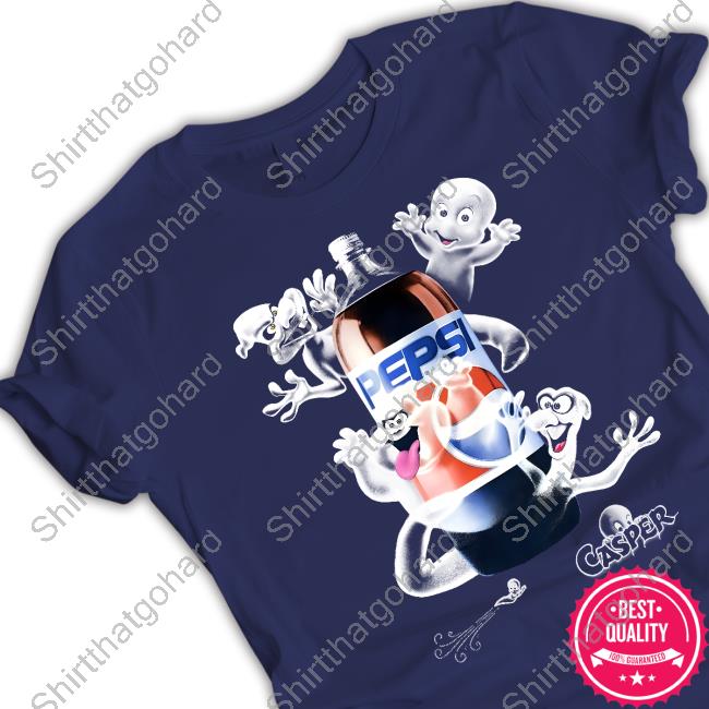 Pepsi Casper The Friendly Ghost T Shirt