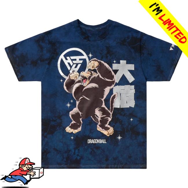 Official Hypland Clothing Merch Store Hypland Db Great Ape Shirt (Tie Dye)