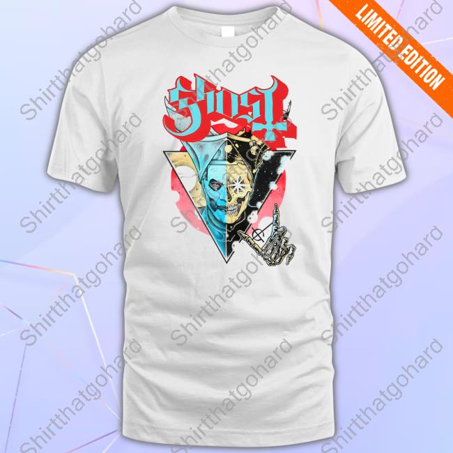 Official Ghost Store Split Faces Shirt