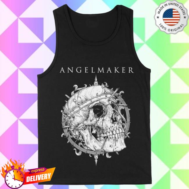 Official Indie Merch Store Shop AngelMaker Crown Tank Top Tees IndieMerchStore