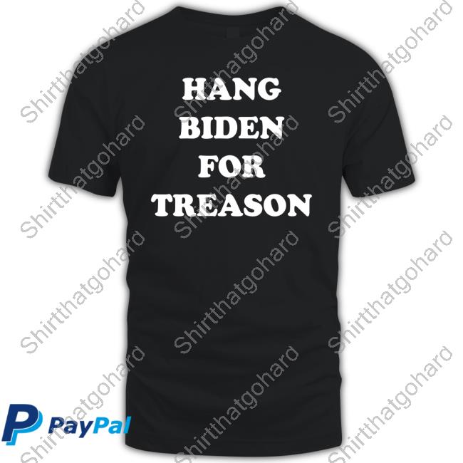 Hang Biden For Treason Hoodie