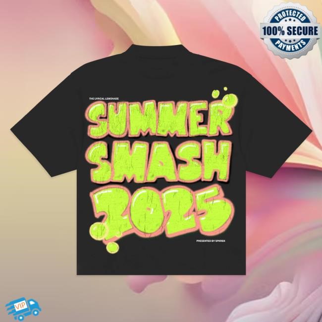 Official The Summer Smash Graffiti Shirt (Black)