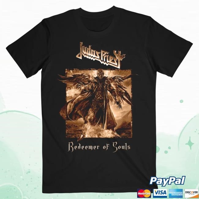 Official Judas Priest Redeemer of Souls Album Square Popover Shirt