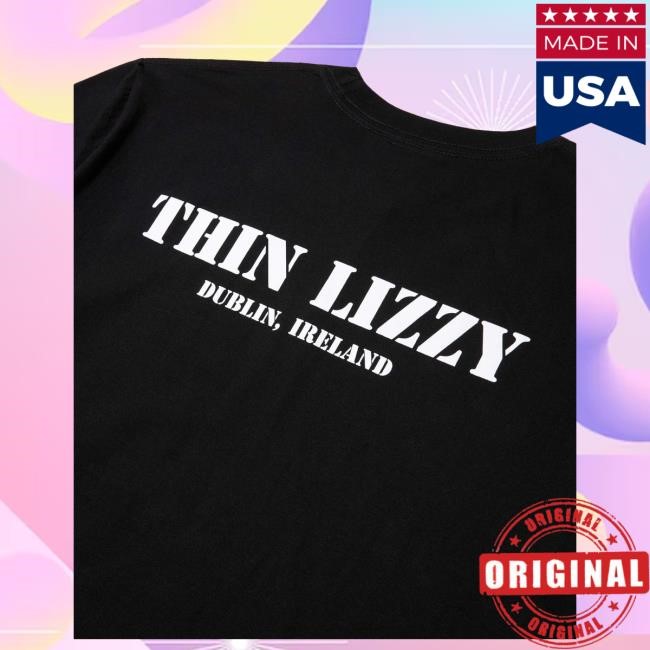 Daily Streetwear Graphic Noah NYC x Thin Lizzy Dublin Tee