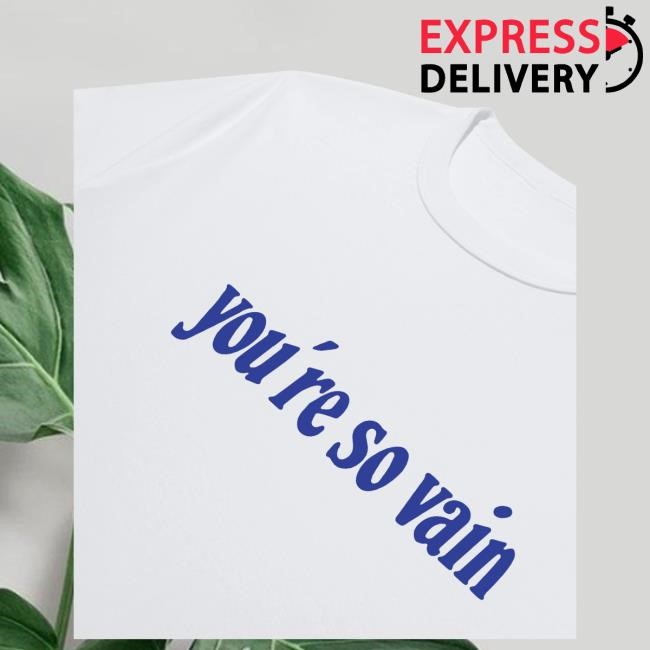 Daily Streetwear Graphic Noah NYC You're So Vain Tee