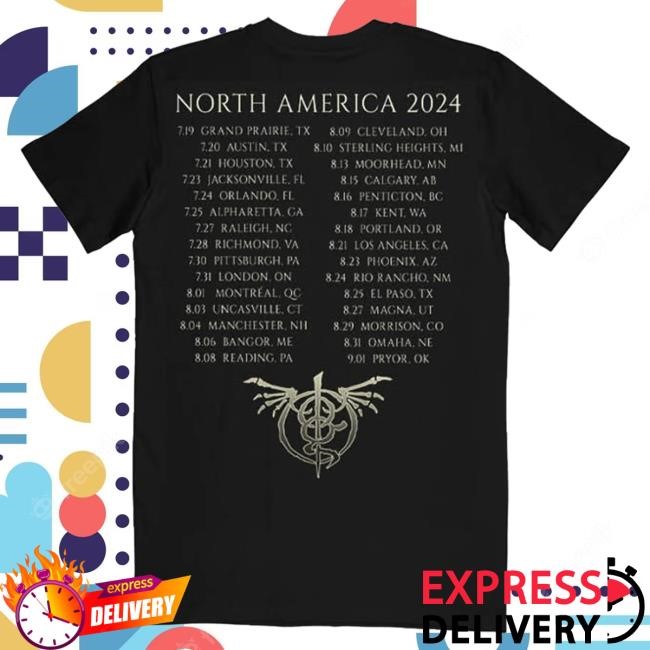 Official Lamb Of God Merch Store Lamb Of God AKA Phoenix 2024 Itin Shirt 2024