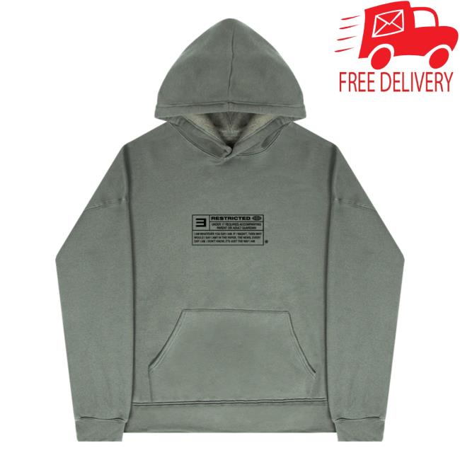 Official Eminem Merch Store Slim Shady Eminem The Way I Am Crewneck Sweatshirt (Green) Eminem Apparel Clothing Shop SlimShady