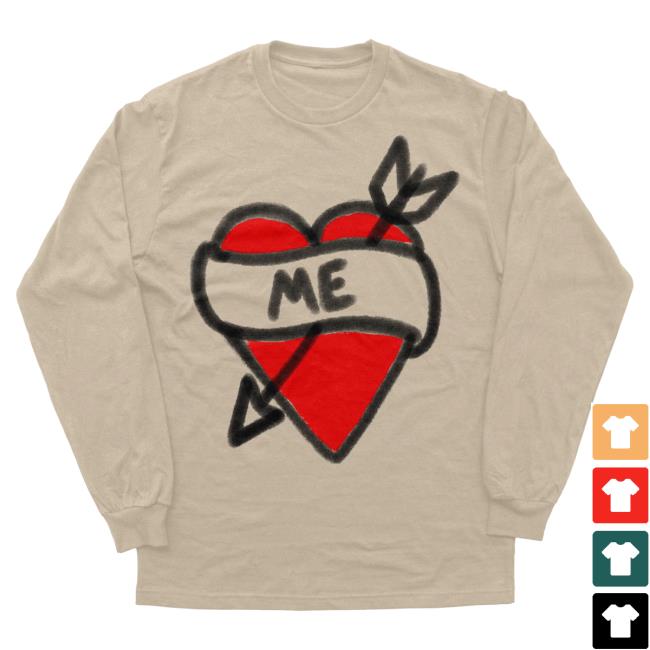 Official Sasha Alex Sloan Merch Store Sasha Alex Sloan ♡ Me Long Sleeve Tee Shirt Sasha Alex Sloan Apparel Clothing Shop