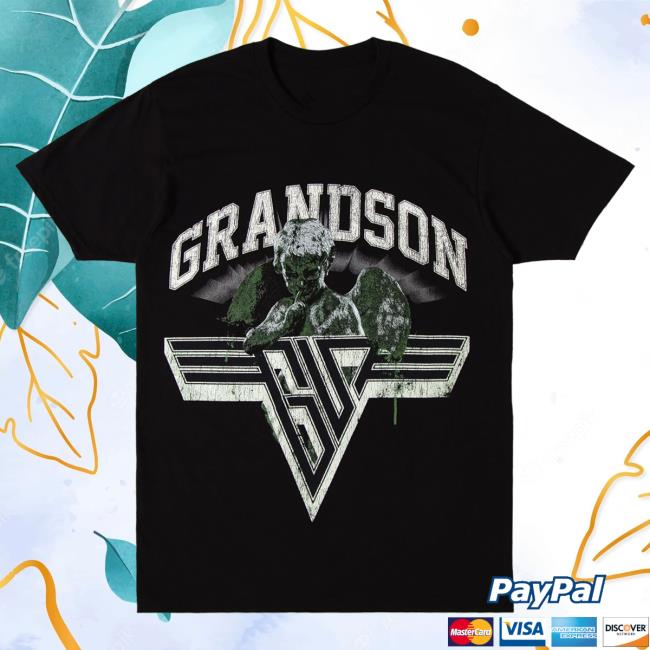 Official King Von Merch Store Grandson Arch Angel Top Shirt Black King Von Apparel Clothing Shop KingVon