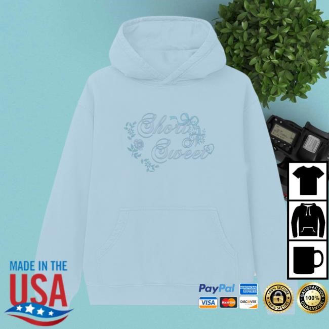 Sabrina Carpenter Official Merch Store Short n' Sweet Standard Sweartshirts Short n' Sweet Album Clothing Shop