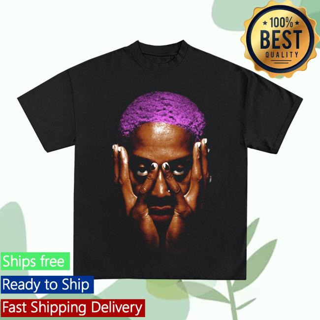 Dennis Rodman Jumbo Purple Hoodie
