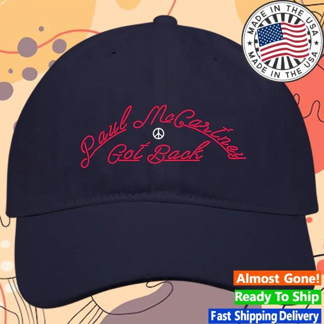 Official Paul Mccartney Store Got Back 2025 Tour Hat