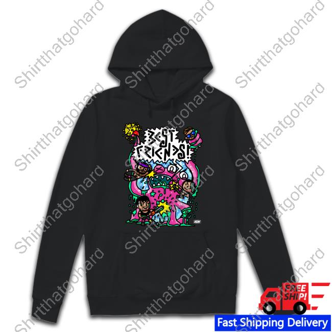 Official Best Friends, Kris Statlander & Orange Cassidy - Intergalactic Planetary Hoodie